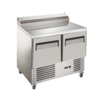 Saladette Food Preparation Refrigerator 2 Door – Static 240L STC250