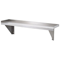 Solid Wall Shelf 900x300x300mm Stainless Steel