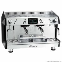 Bezzera ARCADIA Professional Espresso Coffee Machine S/S 2 Group PID with display