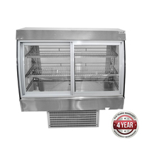 Bonvue Chilled Self-Serve Display Fridge Curved 1200mm