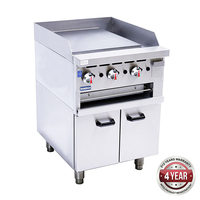 Gasmax Griddle 3 Burner & Toaster w Cabinet