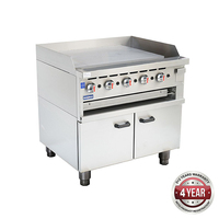 Gasmax Griddle 5 Burner & Toaster w Cabinet