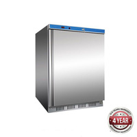 Bar Freezer Stainless Steel Door 129L 600x600x855mm