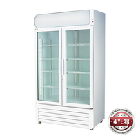 Display / Drinks Fridge 2 Door 1000 Litre White LG-1000GE