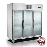 Triple Glass Door Freezer 1500L Tropicalised