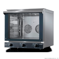 Tecnodom Nerone Digital Convection Oven with Grill  4x1/1GN Tray -TDE-4CGNG