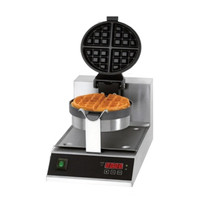 Benchtop Electric Waffle Maker Single Round