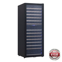 Dual Zone Wine Cooler Holds 155 Bottles