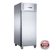 S/S single full door upright fridge 400L 680x710x2000