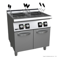 Fagor Kore 700 Series Electric Pasta Cooker with 4 Baskets