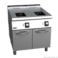 Fagor Kore 900 Electric Fryer 2x21L Tank 4 Baskets