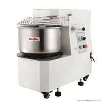 Tilting Head Removable Bowl 30L Spiral Mixer
