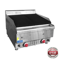 Gasmax Benchtop 2 Burner Char Grill 600x650mm