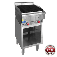 Gasmax Benchtop 2 Burner Char Grill w Stand 600x650mm