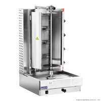 Semi-automatic 4 Burner NG Kebab Machine KB-4