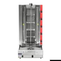 Semi-automatic 5 Burner NG Kebab Machine KB-5