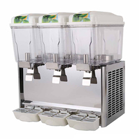 Triple Bowl Cold Drink Dispenser 12 Litre per Bowl