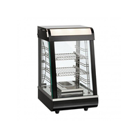 Pie Warmer & Hot Food Display Angled Front 380x465x658mm