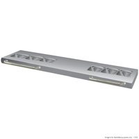 Stainless Steel Removable Basting Rail
