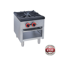 Gasmax Cooktop Dual Ring Burner Single Hob w Flame Failure