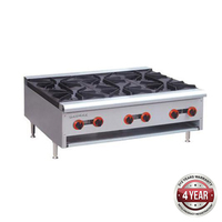 Gasmax Cooktop 6 Burner Hob w Flame Failure