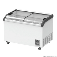 Thermaster Heavy Duty Supermarket Glass Sliding Lid Freezers 386L SD-406K 