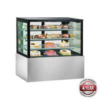 Bonvue 570L Square Chilled Food Display 1200x740x1350mm