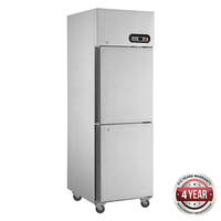 Split Door Fridge 2 x 1/2 Solid Doors 500L Tropicalised