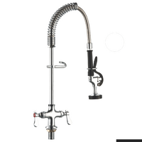 Sunmixer Mini Pre Rinse unit with 560mm Shower Hose, 180mm Riser