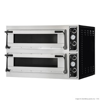 Prisma Food Pizza Oven Double Deck 8 x 40cm Pizzas