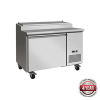 Thermaster 1 Door Pizza & Salad Prep Bench Fridge 470L