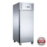 S/S single full door upright fridge 400L 680x710x2000