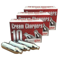 10x Cream Whipper Chargers Pkt of 10