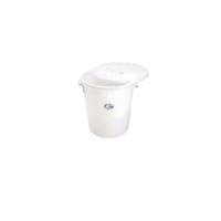 Plastic Bin and Lid - 100L 553(Ø)x 602(H)mm 