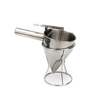 Piston Funnel Stainless Steel - 250x 130x 230mm 