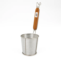 Noodle Basket Perforated Flat Bottom 120mm 