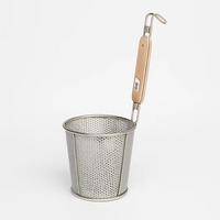 Noodle Basket Perforated Flat Bottom 140mm
