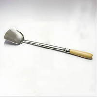 Chinese Style Spatula Stainless Steel 135mmx535mm