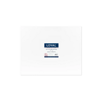 Masonite Rectangle White Board Half Slab (16x 20")  40x 50 cm 10mm Thick