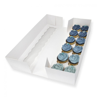 Loyal Bakeware 12 Cavity Long Cupcake Box & Insert