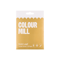 Colour Mill Gold Leaf Pack of 25 Sheets