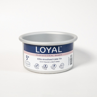 Loyal Bakeware Elite Anodised Round Cake Tin 5in