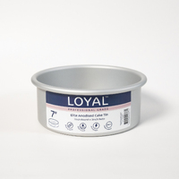 Loyal Bakeware Elite Anodised Round Cake Tin 7in