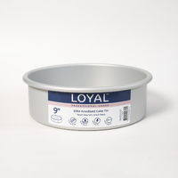 Loyal Bakeware Elite Anodised Round Cake Tin 9in