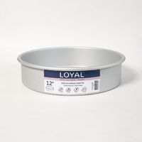 Loyal Bakeware Elite Anodised Round Cake Tin 12in