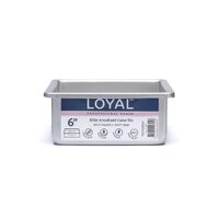Loyal Bakeware Elite Anodised Cake Tin Square (6")