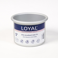 Loyal Bakeware Elite Anodised Cake Tin Deep Round (5")