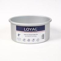 Loyal Bakeware Elite Anodised Cake Tin Deep Round (8")