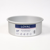 Loyal Bakeware Elite Anodised Cake Tin Deep Round (10")