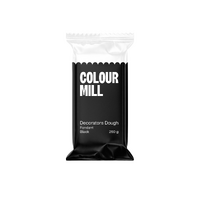 Loyal Bakeware Colour Mill Black Decorators Dough/Fondant 250g